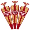 Gourmet Popcorn - 3 Caramel Corn Mini Cones & Exclusive