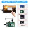 GeeekPi 10.1 Inch Capacitive Touchscreen Display, 1024x600 IPS LCD with