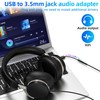 3.5mm to USB Adapter Audio Jack AUX Headphone Sound Cable