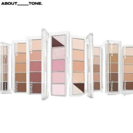 ABOUT TONE Return To Basic Shadow Palette 9g, Color:01 Classic