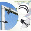 20 Pcs Soccer Bungee Cords - 5.9 Inch Bungee Straps