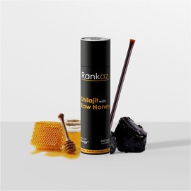 Rankaz Shilajit Honey Sticks Natural Shilajit Honey Sticks Organic - 30 Sticks, Shilajit Honey Fulvic Acid And Trace Minerals