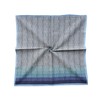 Mens Luxury 100% Cotton Handkerchiefs Plaid 6PCS