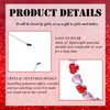 hhdatc Valentines Day Heart Head Boppers Headbands for Party Props