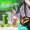 Bomann® Stabmixer für Smoothies Shakes Suppen | Turbo-Funktion | 350W