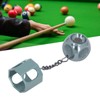 Billiard Chalk Holder Aluminum Alloy Portable Magnetic Pool Cue Chalk