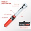 DNA MOTORING 1/4-Inch Drive Click Torque Wrench 20-200 FT.-LB /
