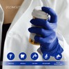 AMMEX Indigo Nitrile Disposable Exam Gloves, 3 Mil, Latex/Powder Free,