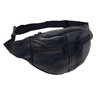 RAS Leather Travel Money Pouch Waist Bum Bag Adjustable Belt