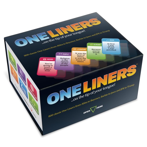 Gamesium One Liners: Quick Thinking Word Game For Adults -