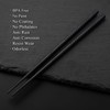 SUPJOYES 5 Pairs Fiberglass Chopsticks - Reusable Chopsticks Dishwasher Safe,...
