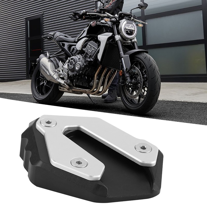 Motorcycle Side Stand Extension Pad Enlarge Fit for MT 09