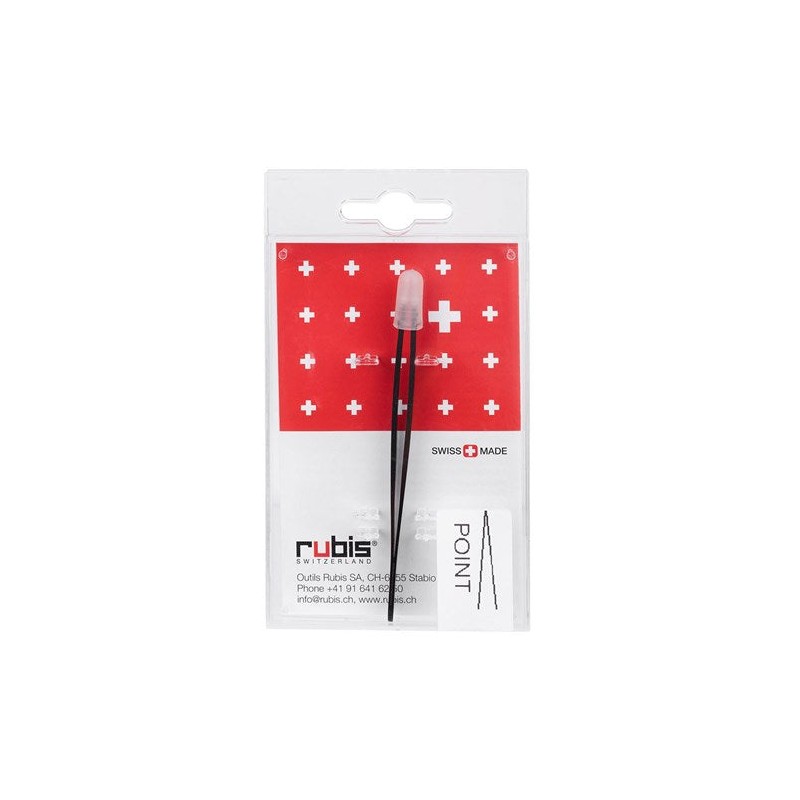 Rubis Point Tweezer - Black