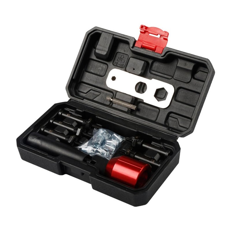 26 Piece Rivet Nut Drill Adapter Set M3 M4 M5