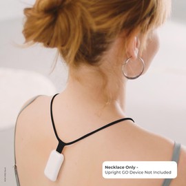 Upright Magnetic Necklace (Necklace Only) for GO S and GO 2 Posture Corrector Trainer (Black)