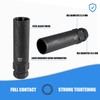 VEXPLO Spline Lug Nut Socket Set, 8 Piece SAE &