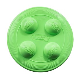 Wham-O Pets Frisbee Squeaksbee - Rubber Frisbee - 4 Squeaker Disc Dog Toy