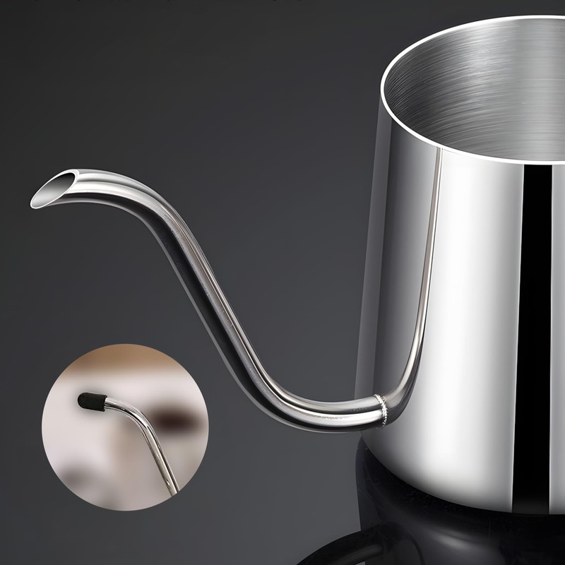 Coffee Pot, Stainless Steel Coffee Pot with Gooseneck Spout, Tea