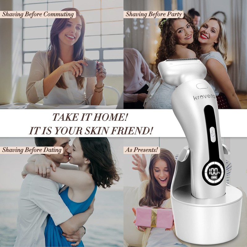 Electric Shaver for Women Electric Razor for Womens Bikini Legs
