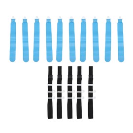 Adjustable Flag Football Set 5 PCS PP Adjustable Flag Football Belts for Youth and Adults Training Equipment Blue