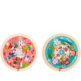 Hape E1624 Carousel Jigsaw Puzzle, Colourful