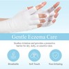 HJZHII 6 Pairs White Fingerless Gloves, White Cotton Gloves for