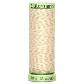 Gutermann Top Stitch Thread 30m Cream - 414
