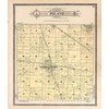 Historic 1908 Wall Map - Standard Atlas of Buena Vista