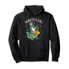 Mardi Gras Beads Parade Funny Alligator Pullover Hoodie