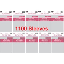 Sleeve Kings XXL Super Large Card Sleeves 101.5 X 153 mm (10x110 Pack, 1100 Sleeves)