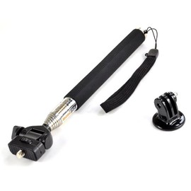 Extendable Handheld Monopod Selfie Stick + Tripod Mount Adapter for GoPro HERO 1-2-3-4 HD / SJ4000 Digital Camera Camcorder DSLR Digi-fun®