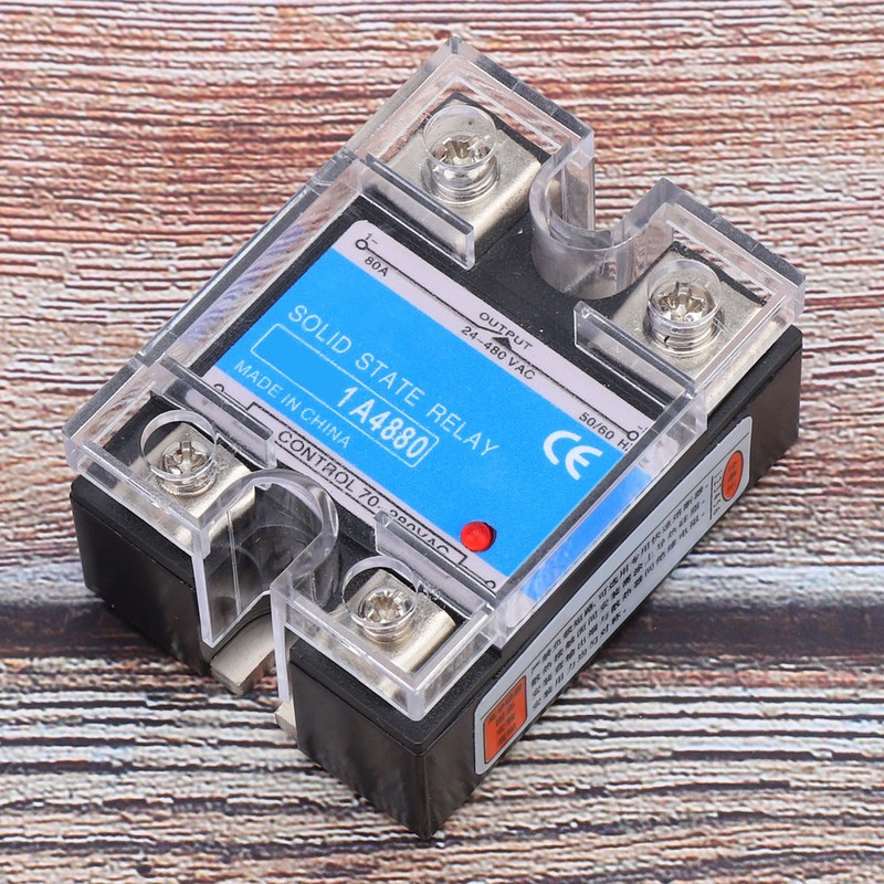 Single Phase Solid State Relay 70-280VAC Input 24-480VAC Load AC