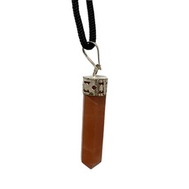 VIE VIE Pencil Pendant, 25-30mm (Red Aventurine)
