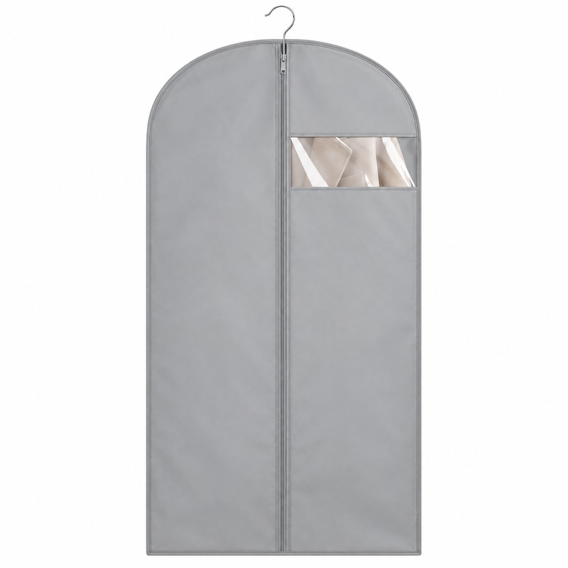 Garment Bags for Hanging Clothes – Zippered Dust Covers for