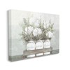 Stupell Industries Pristine Hydrangea Bouquets Thankful Grateful Blessed Sentiment Canvas