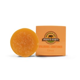 BUFFALO GAL Hyaluronic Conditioner Bar, Natural Hair Conditioner for Hair Growth, Hydrating Conditioner for Dry Hair, Detangling Conditioner for All Hair Types, 3 fl oz, Citrus