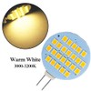GLMING G4 LED Lamp 24-2835SMD Super Bright Dome Light Warm