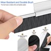 Brush Seal Made of Aluminium, Door Seal with Brush for
