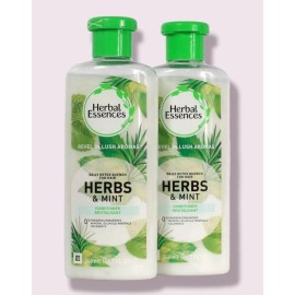 Herbal Essences 2 Count Herbal Essences 11.7 Oz Daily Detox Quench Herbs & Mint Conditioner