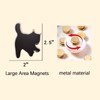 Cute Cat Fridge Magnets, Funny Magnet Rotating Cats Cute Magnets