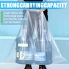 3 Extra large plastic bags,100 * 150CM heavy duty large