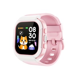 Cloudpoem Smart Watch for Kids Girls Boys, Kids Watch Fitness Tracker Watch with Pedometer Heart Rate Monitor Sleep Tracker Alarm Clocks Puzzle Games Calculator IP68 Waterproof, Kids Gift Pink