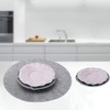 WANGCL 48PCS Felt Plate Dividers Set of 3 Sizes Pads