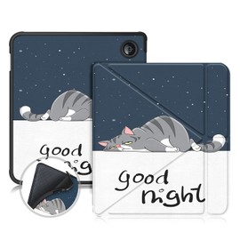 TOPCASE Ultra Slim TPU Case for Kobo Libra Color / Libra 2 / Tolino Vision Color / Vision 6 eReader 7 Inch Ultra Slim Folding Protective Case with Stand Function