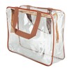 Vbestlife 3 Bolsas de Viaje Transparentes, Impermeables, Portátiles, Transparentes, para