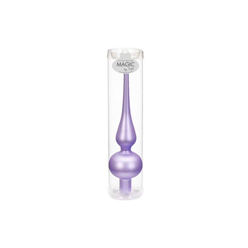 Inge-Glas Christmas Tree Topper, 26 cm, Matte, Shiny Christmas Tree