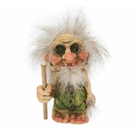 Nyform Norway Troll Man with Stick 4.5" Figure, NEW