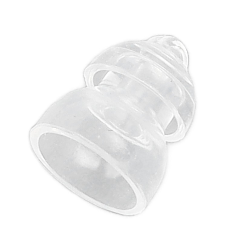 10 Pcs Sound Amplifier Dome Soft Silicone Anti Static Dual