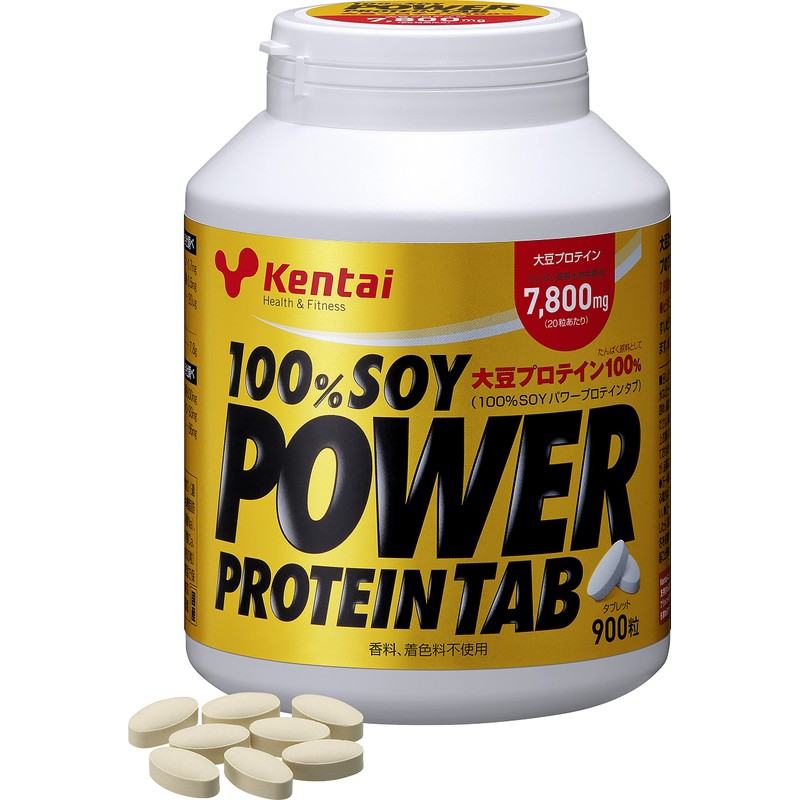 Kentai 100% SOY power protein tab 900 tablets