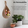 AIMALL 3pcs Boho Wall Hanging Baskets Set – Handwoven Jute
